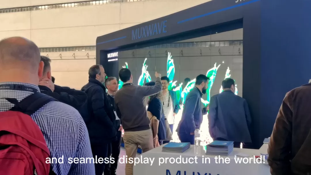 ISE 2023 | MUXWAVE at the World's Largest Audiovisual Exhibition 1 ISE 5
