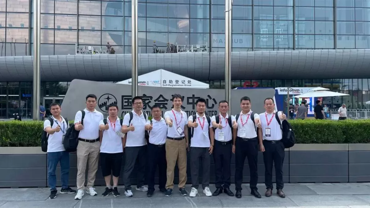 Du 19 au 21 juillet, InfoComm China 2023, l'événement phare de l'industrie audiovisuelle mondiale, s'est tenu au China National Convention Center à Pékin. 4 M2 2 1200x675 1