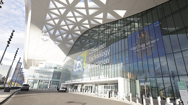 CES 2024 | MUXWAVE Holographic Transparent Screen Unveils Rapid Free Splicing, Ultra-Lightweight, and Thin Suspension Solution 1 ces west hall exterior 600x334 1