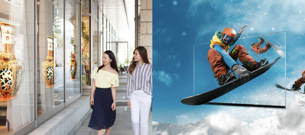 Muxwave Glass LED Displays M2, a new product, is ushering in the era of invisible LED indoor commercial displays 2 截屏2023 11 21 14.49.07 1200x532 1
